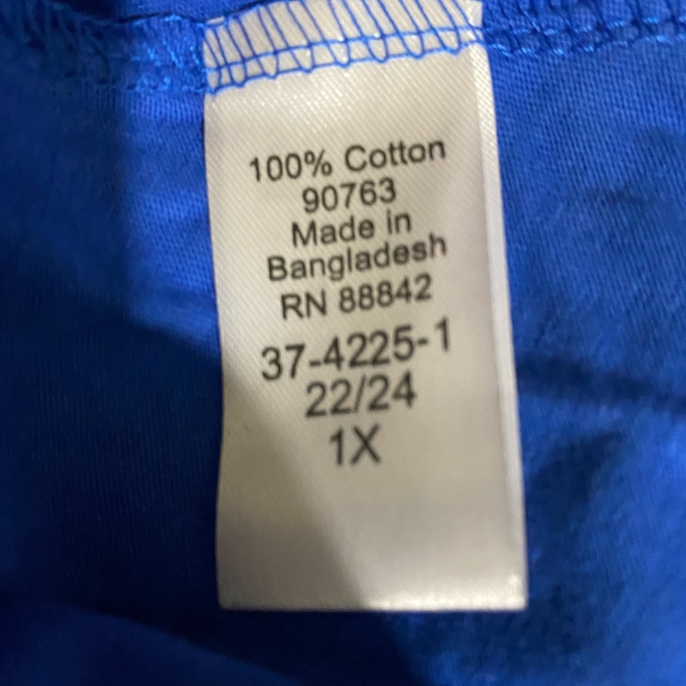 Roamans plus size 1x 22/24w top new - Picture 9 of 10